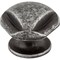 Jeffrey Alexander 1-5/16" Overall Length Distressed Antique Silver Chesapeake Cabinet Knob 915SIM - alternate 4